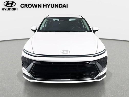 Serenity White 2026 Hyundai SONATA Hybrid Base