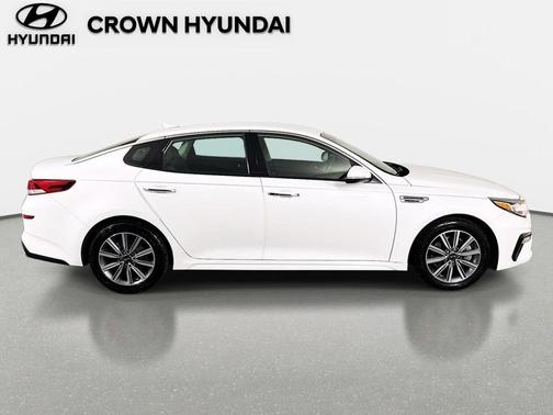 Snow White Pearl 2019 Kia Optima EX