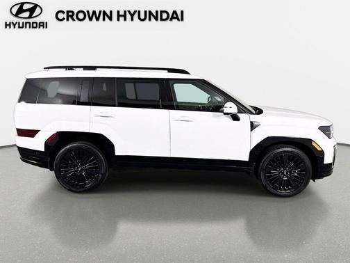 Serenity White 2026 Hyundai SANTA FE HEV Calligraphy