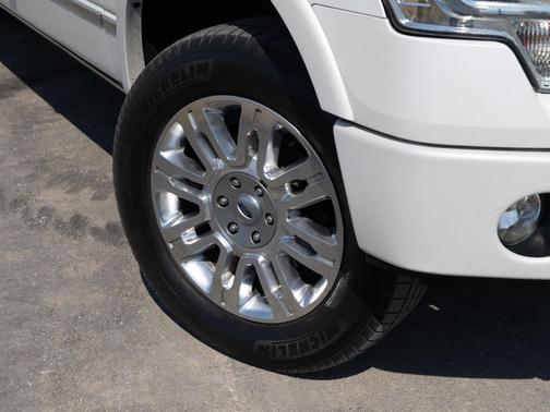 White Platinum Metallic Tri-Coat 2013 Ford F-150 Platinum