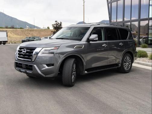 Gun Metallic 2023 Nissan Armada SL 4WD