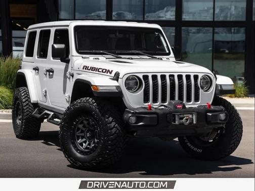 Bright White 2021 Jeep Wrangler Unlimited Rubicon