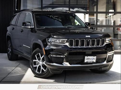 Diamond Black Crystal Pearlcoat 2024 Jeep Grand Cherokee L Limited