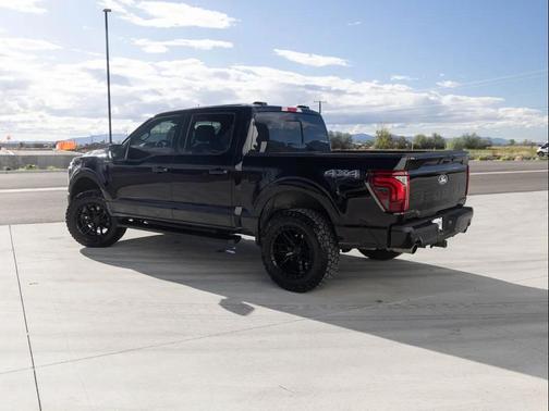 Agate Black Metallic 2025 Ford F-150 Lariat