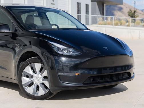 Solid Black 2023 Tesla Model Y Long Range Dual Motor All-Wheel Drive