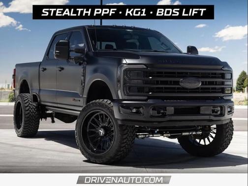 Agate Black Metallic 2025 Ford F-350 Platinum