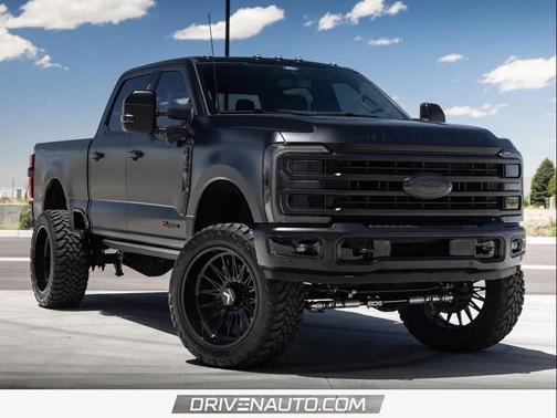 Agate Black Metallic 2025 Ford F-350 Platinum