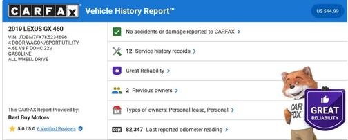 2019 Lexus GX 460 Base