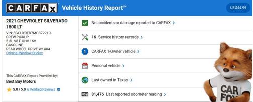2021 Chevrolet Silverado 1500 LT