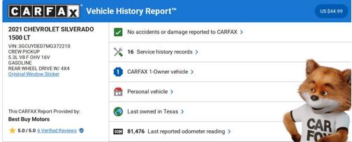 2021 Chevrolet Silverado 1500 LT