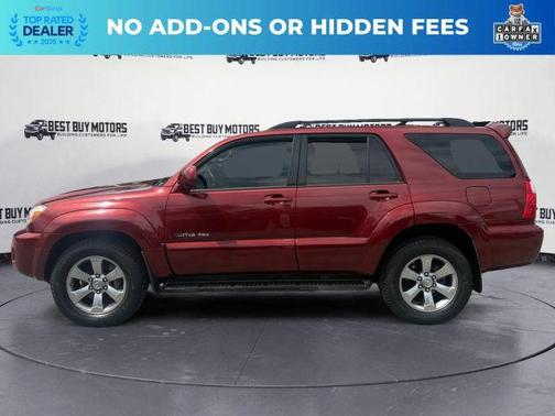 Red Pearl 2008 Toyota 4Runner Sport V8