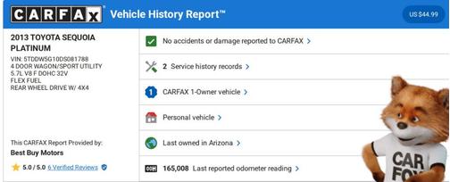 2013 Toyota Sequoia Platinum