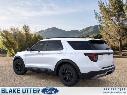 Star White 2026 Ford Explorer Tremor