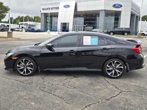 Crystal Black Pearl 2018 Honda Civic Si