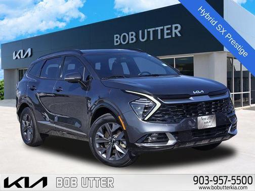 Gravity Gray 2023 Kia Sportage Hybrid SX-Prestige