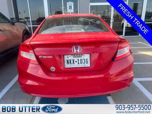 Red 2012 Honda Civic LX