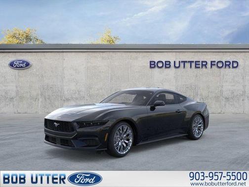 Shadow Black 2026 Ford Mustang EcoBoost Premium