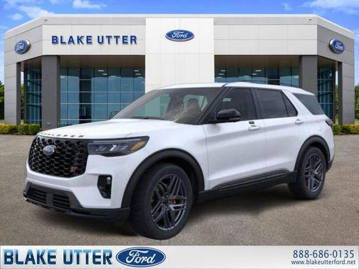 Star White 2026 Ford Explorer ST