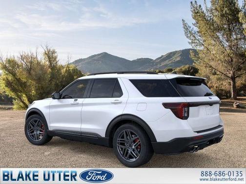 Star White 2026 Ford Explorer ST