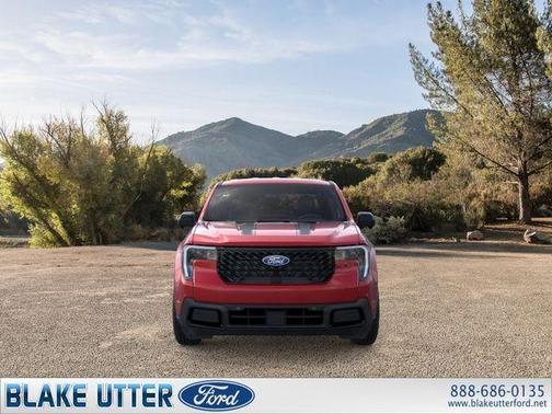 Ruby Red Metallic Tinted Clearcoat 2026 Ford Maverick Lariat