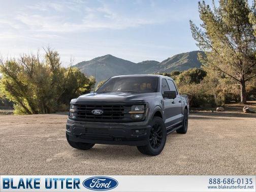 Agate Black Metallic 2026 Ford F-150 XLT