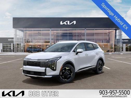 Snow White Pearl 2026 Kia Sportage Hybrid EX