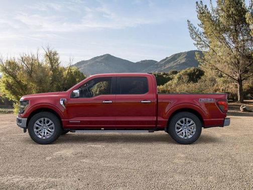 Rapid Red Metallic Tinted Clearcoat 2025 Ford F-150 XLT