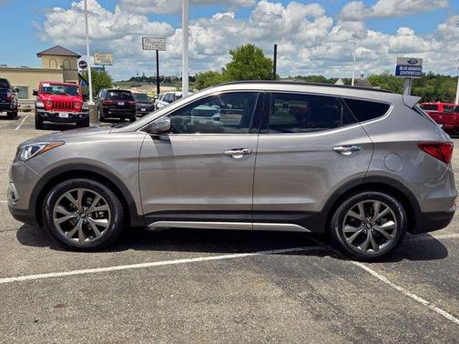Mineral Gray 2017 Hyundai Santa Fe Sport 2.0L Turbo Ultimate