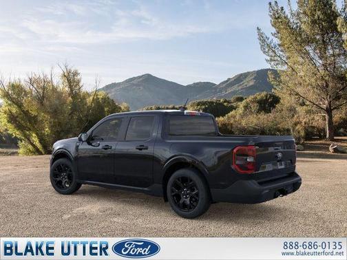 Shadow Black 2025 Ford Maverick XLT