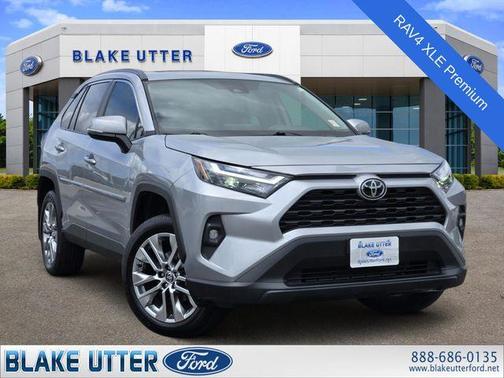 Silver Sky Metallic 2025 Toyota RAV4 XLE Premium