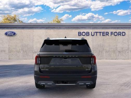 Agate Black Metallic 2026 Ford Explorer Active