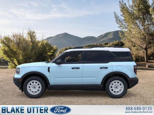 Robins Egg Blue 2026 Ford Bronco Sport Heritage