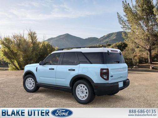 Robins Egg Blue 2026 Ford Bronco Sport Heritage