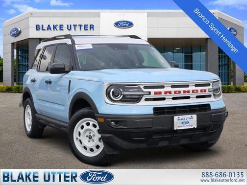 Robins Egg Blue 2023 Ford Bronco Sport Heritage