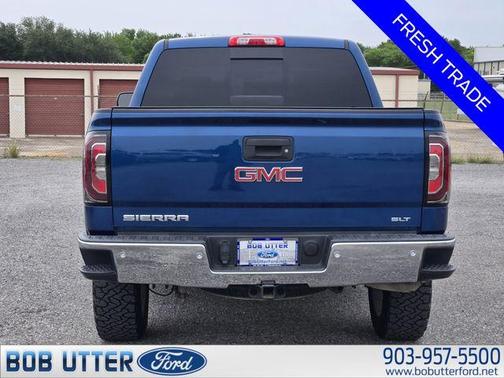 Stone Blue Metallic 2018 GMC Sierra 1500 SLT