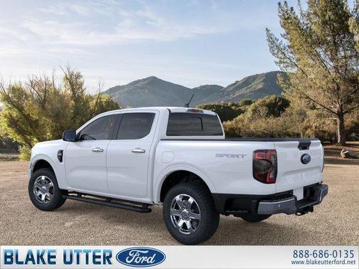 Oxford White 2025 Ford Ranger XLT