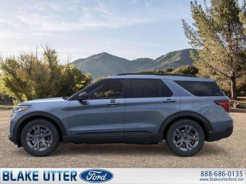 Vapor Blue 2026 Ford Explorer Active
