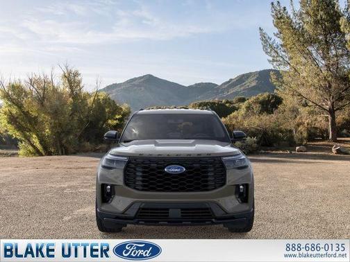 Gray 2026 Ford Explorer ST-Line