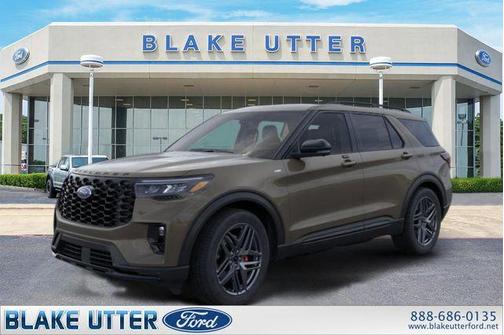 Gray 2026 Ford Explorer ST-Line