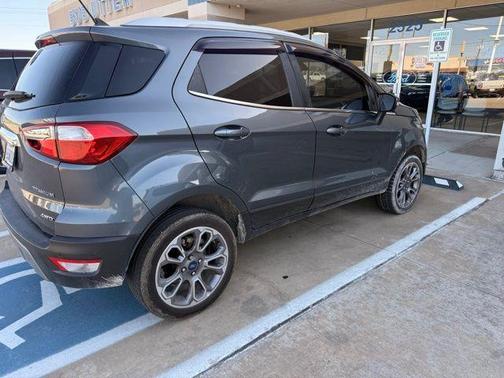 Smoke Metallic 2021 Ford EcoSport Titanium