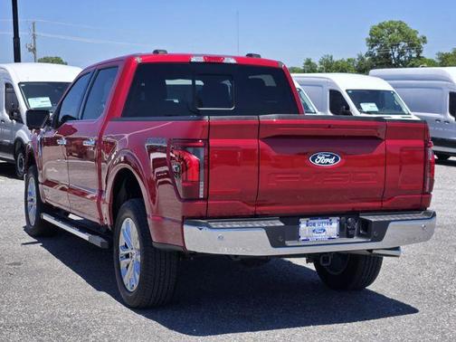 Rapid Red Metallic Tinted Clearcoat 2025 Ford F-150 Lariat