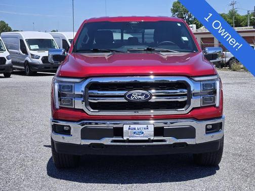 Rapid Red Metallic Tinted Clearcoat 2025 Ford F-150 Lariat