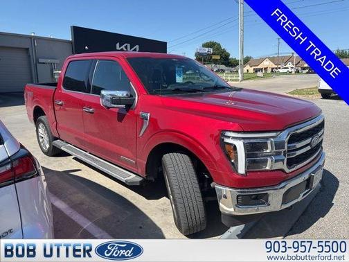 Rapid Red Metallic Tinted Clearcoat 2025 Ford F-150 Lariat