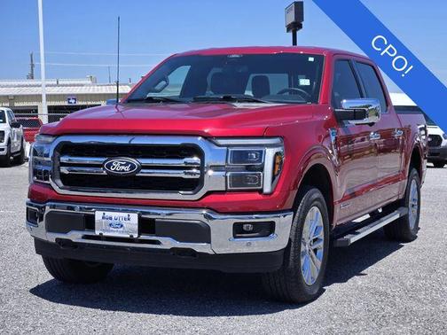 Rapid Red Metallic Tinted Clearcoat 2025 Ford F-150 Lariat
