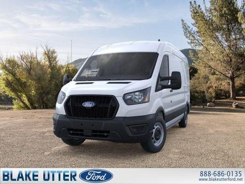 Oxford White 2026 Ford Transit-250 148 WB Medium Roof Cargo