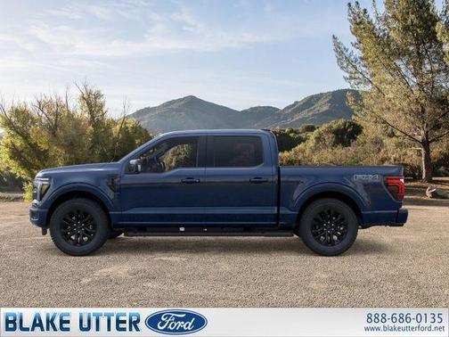 Antimatter Blue Metallic 2026 Ford F-150 Lariat