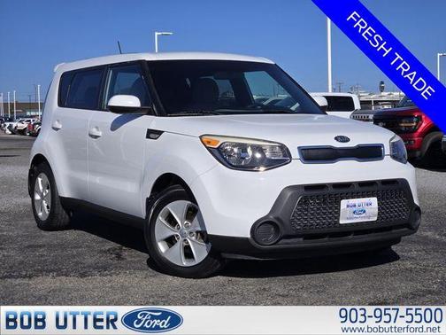 Clear White 2014 Kia Soul Base
