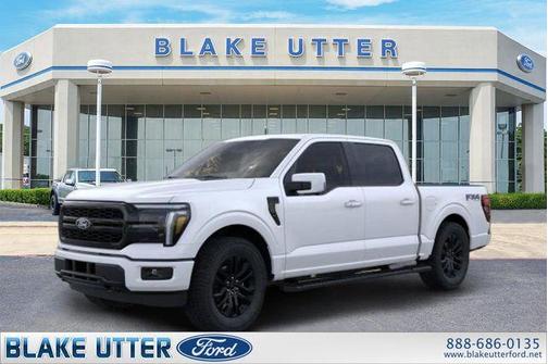 White Metallic 2026 Ford F-150 Lariat