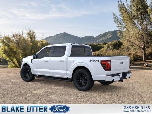 White Metallic 2026 Ford F-150 Lariat