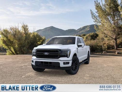 White Metallic 2026 Ford F-150 Lariat